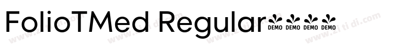 FolioTMed Regular字体转换